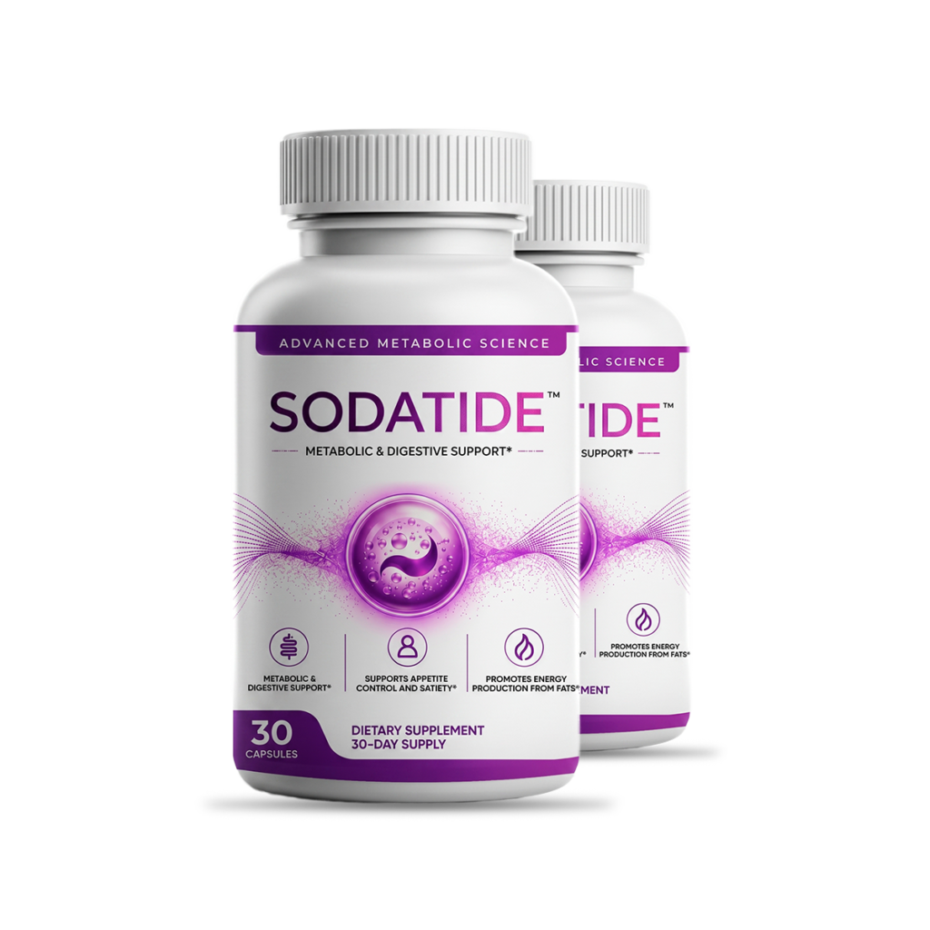 2 Bottles of SodaTide weight management capsules