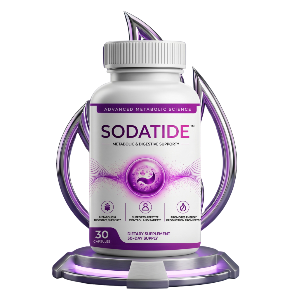 SodaTide capsules bottle for natural weight management