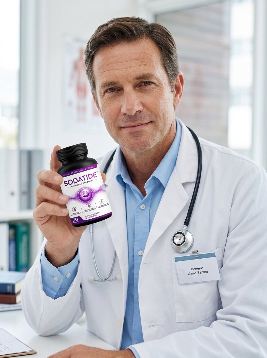 Doctor holding Sodatide