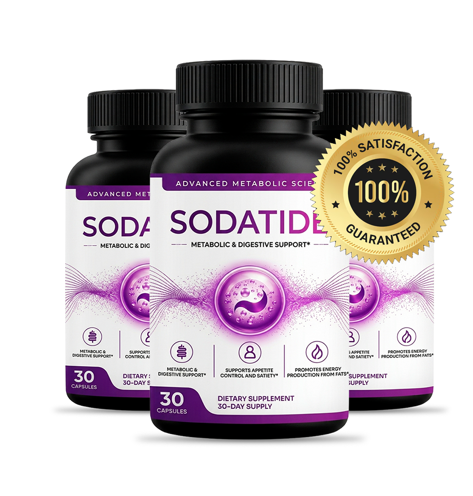 3 bottles Sodatide